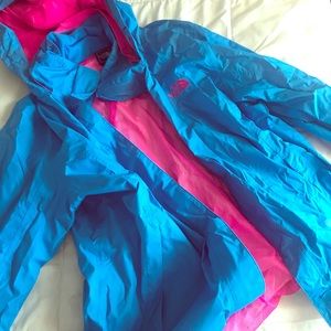 Bright North Face Windbreaker Jacket